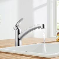 厨房龙头 闪电客 洗菜盆可旋转抽拉冷热厨房自来水龙头