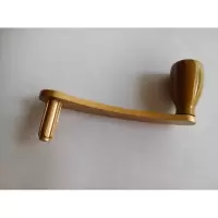 晾衣架 闪电客配件  手摇器 摇柄 手柄 摇把 升降晾衣架 正品 普通款手柄(金色)