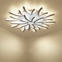 后现代led吸顶灯闪电客客厅灯简约现代大气家用卧室灯温馨浪漫创意灯具