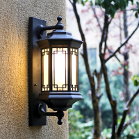 新中式闪电客太阳能壁灯墙壁灯室外灯户外壁灯防水庭院灯楼梯阳台墙灯