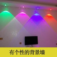 射灯led闪电客天花灯嵌入式客厅小灯牛眼灯明装筒灯七彩色电视背景墙