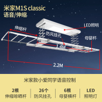 闪电客电动晾衣架升降遥控家用阳台带烘干自动m50s智能晾衣机 M1SCLASSIC