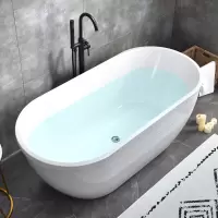 保温浴缸亚克力薄边浴缸无缝闪电客浴缸家用成人式欧式浴缸贵妃浴缸