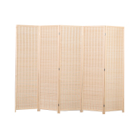 中式 竹编屏风隔断折屏闪电客客厅茶室书房卧室简易做旧复古民俗遮挡 色1.8米高*50cm宽(五扇)