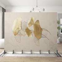 北欧风格屏风隔断客厅简约现代餐厅闪电客办公室折叠移动 墙欧式折屏 3扇加板(1.8米高1.2米宽)