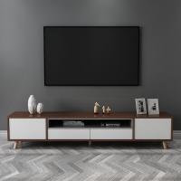 北欧电视柜简约现代闪电客茶几组合家用客厅小户型 腿简易电视机柜子