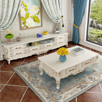 电视柜茶几组合套装闪电客 现代简约客厅小户型欧式经济型多功能迷你