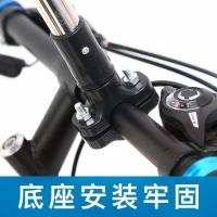 遮阳闪电客电瓶车儿童溜娃神器伞架折叠摩托挡风推车多功能雨伞支架 [多用款]紫色+送工具