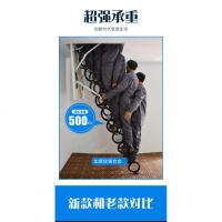 闪电客新款半自动电动加厚钛镁合金阁楼伸缩楼梯升降楼梯伸缩梯家用别墅 新款加厚碳钢80*90