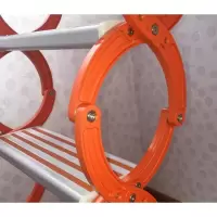 闪电客阁楼伸缩楼梯全自动家用升降隔层别墅室内电动隐形折叠复式小梯子 加厚钛镁洞口尺寸80*100