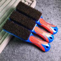 闪电客文玩野猪鬃毛刷子纳米刷金刚菩提子橄榄核桃鞋刷钢丝清理工具套装