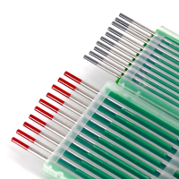 钨棒氩弧焊电极1.01.62.02.43.03.2钨针钨极氩弧焊机配件乌针 红头3.2*150(10根)