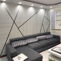 北欧电视背景墙壁纸简约现代卧室客厅墙纸8d几何装饰壁画影视墙布