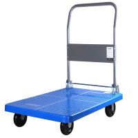 平板车推车折叠手推车拉货车拖车推货车平板小推车搬运车90X60 商务轻便90X60