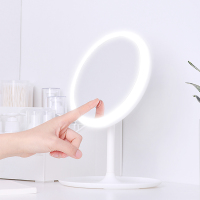 led化妆镜宿舍补光台式折叠梳妆镜桌面美妆便携镜子带灯学生随身