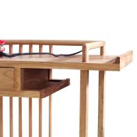 新中式玄关桌子靠墙玄关桌柜中式现代简约条案禅意轻奢端景台
