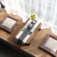 飘窗小茶几日式烧桐木电脑桌矮台飘窗桌榻榻米桌茶几炕桌炕几