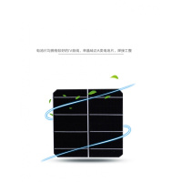 闪电客全新100W瓦单晶太阳能板太阳能电池板发电板光伏发电系统12V 12V/24V30A控制器