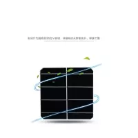 闪电客全新100W瓦单晶太阳能板太阳能电池板发电板光伏发电系统12V 单晶50W12V