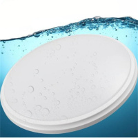 闪电客超薄户外吸顶灯led防水防尘防潮灯防虫室外过道卫生间阳台灯