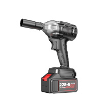 无刷电动扳手大扭力锂电冲击板手闪电客强力汽修架子工电动 无刷极质版[228TV25800毫安]2电1充+塑箱送23件