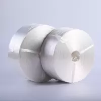 塑料子撕裂膜扎口绳尼龙闪电客封包绳捆绳包装绳纤维绳白色绳 白色宽2厘米每卷3.2斤(小盘)