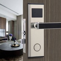 酒店刷卡锁宾馆磁卡锁酒店电子智能锁闪电客公寓民宿感应锁木ic卡锁