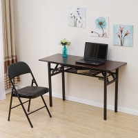 长方形折叠桌培训桌学习电脑桌子闪电客简约家用餐桌写字租房摆摊美甲桌