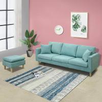 布艺沙发闪电客小户型客厅北欧简约现代单人双人三人卧室出租房用网红款