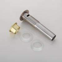 洗脸盆不锈钢弹跳闪电客无孔下水器面盆台盆 臭排水管翻板带溢水口有孔 豪华款翻版无孔送ABS 臭管套装