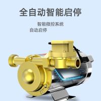 增压泵家用 自动CIAA自来水热水器太阳能加压泵220V小型水管道抽水泵 智能新款100W 自动+漏保( 铜电机)