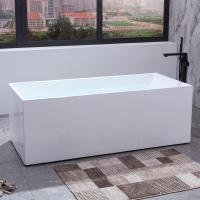 小户型浴缸亚克力家用闪电客成人式薄边大空间浴缸1-1.7米保温浴盆
