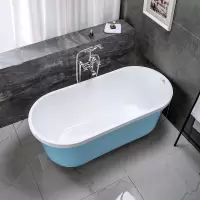 浴缸亚克力闪电客浴缸 浴缸小户型浴缸家用成人浴缸贵妃浴缸