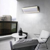 超亮户外壁灯闪电客阳台灯室外外墙庭院灯口led感应壁灯露台灯