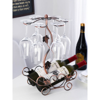 高脚红酒杯酒架装饰置物架闪电客倒挂悬挂创意欧式葡萄酒杯杯架家用架子