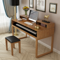 北欧琴桌家用电钢琴桌子录音棚工作台音乐编曲工作桌调音台桌