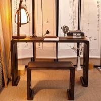 琴桌共鸣古琴桌高仿古中式书法桌椅国学桌古筝桌凳茶桌书画桌