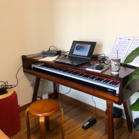 琴桌电钢琴桌子编曲桌音乐制作工作台录音棚调音台MIDI键盘桌