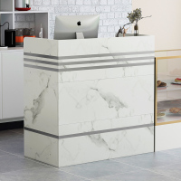 收银台柜台简约闪电客现代理发服装店母婴店小型吧台店铺前台接待台