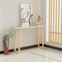 网红推荐闪电客北欧简约靠墙玄关台条案窄桌子厅墙边长条桌新中式