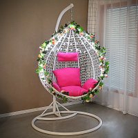 吊篮藤椅家用闪电客网红吊椅秋千摇摇椅室内懒人吊床椅子阳台休闲摇篮椅