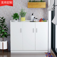 定做鞋柜家用口闪电客大容量储物柜子餐边柜简约鞋架厅柜北欧玄关柜