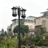 闪电客新中式路灯高杆灯庭院灯别墅花园小区景观灯室外坪公园路灯
