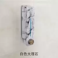 洗发水沐浴露盒子家用酒店壁挂式皂液器免打孔洗手液瓶子闪电客洗涤灵盒 白色大理石单头