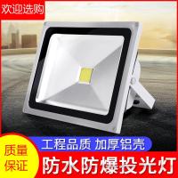 led投光灯防爆灯投射灯闪电客户外50W100W厂房路灯广告灯工厂庭院灯