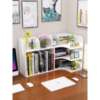 简易用书桌上置物架儿童闪电客桌面小型书架学生宿舍收纳办公室书柜多层