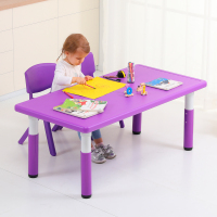 幼儿园桌子塑料升降桌闪电客儿童桌椅套装宝宝学习桌游戏桌玩具桌椅组合