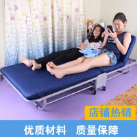 折叠床单人午休床办公室午睡神闪电客临时加床简易床海绵床