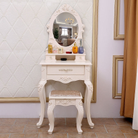 欧式梳妆台卧室现代简约化妆台小户型多款50607080迷你化妆桌