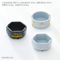 北欧家居简约实用树脂烟灰缸装饰品摆件客厅室内创意办公室摆设品 三个烟灰缸组合14